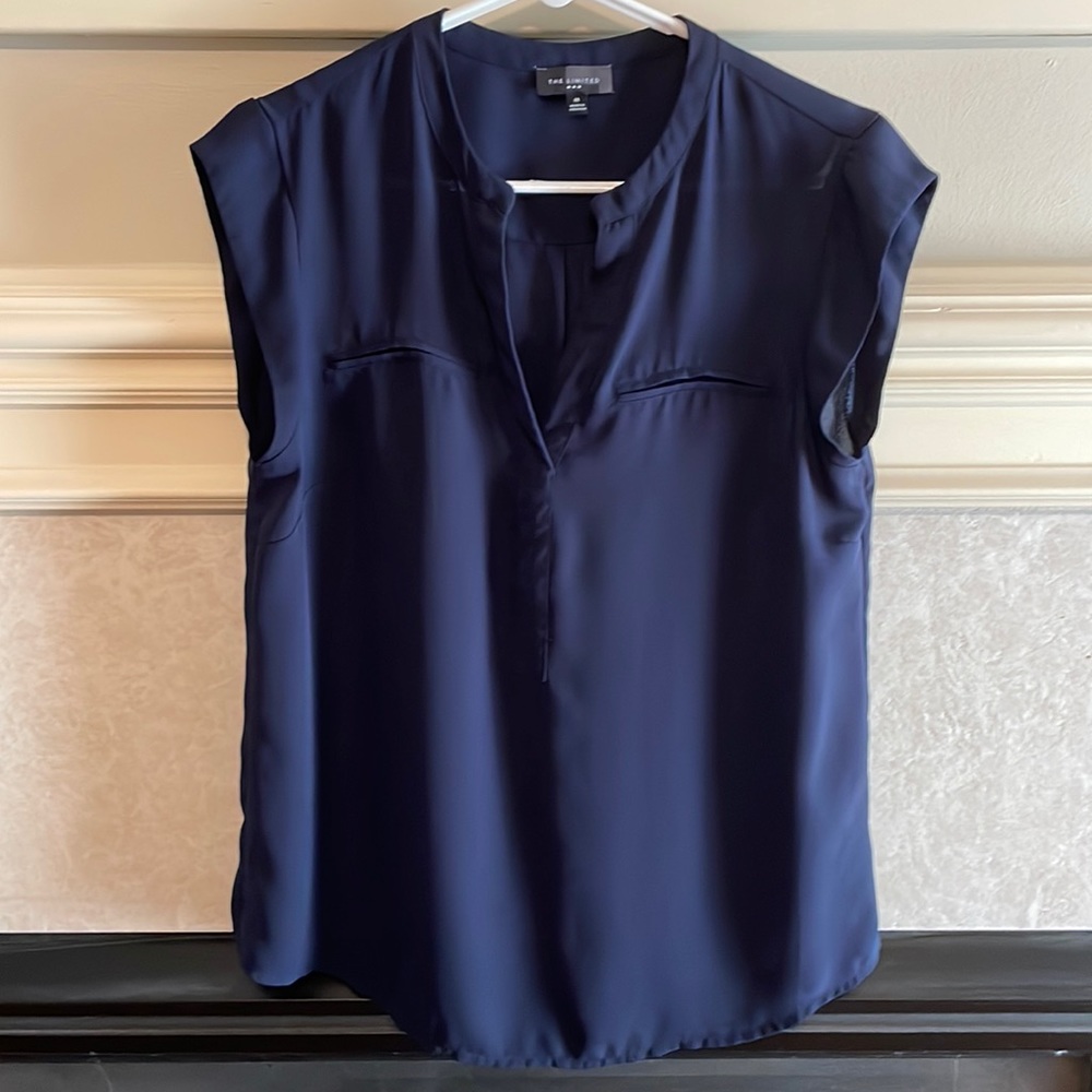 The Limited Navy Top Size M